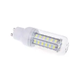 GU10 7W 5730 SMD 48 светодиодов Кукуруза Светильник лампы энергосберегающие 360 градусов белый 220-240V