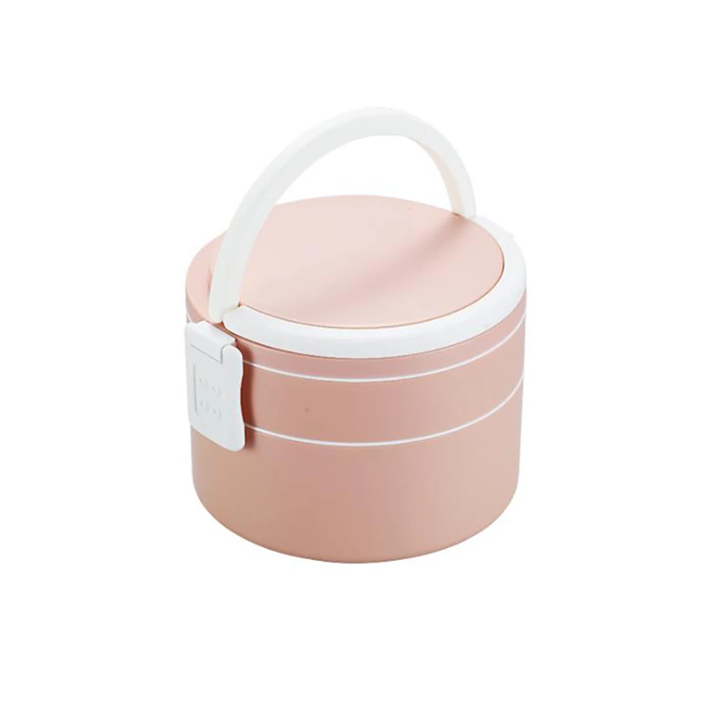Новинка INS портативный 2020 двухслойный Ланч бокс для микроволновой печи