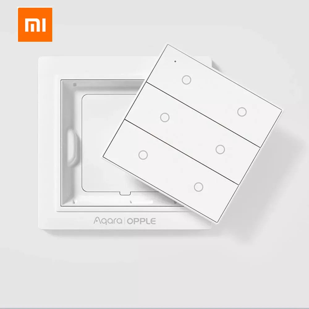 Xiao mi jia Aqara OPPLE Беспроводная международная версия Smart Switch работает с mi home app для Apple HomeKit(Xiao mi Eco-system