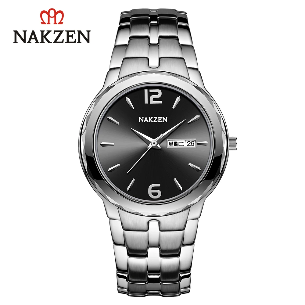 Man NAKZEN часы для пары, кварцевые часы, трендовые товары для мужчин и женщин, спортивные наручные часы, часы для влюбленных, водонепроницаемые часы - Color: Man