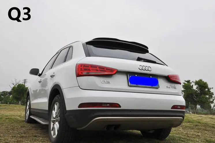 Для Audi Q3 спойлер Audi Q3- ABS Материал заднее крыло автомобиля праймер цвет задний спойлер для Audi Q3 спойлер