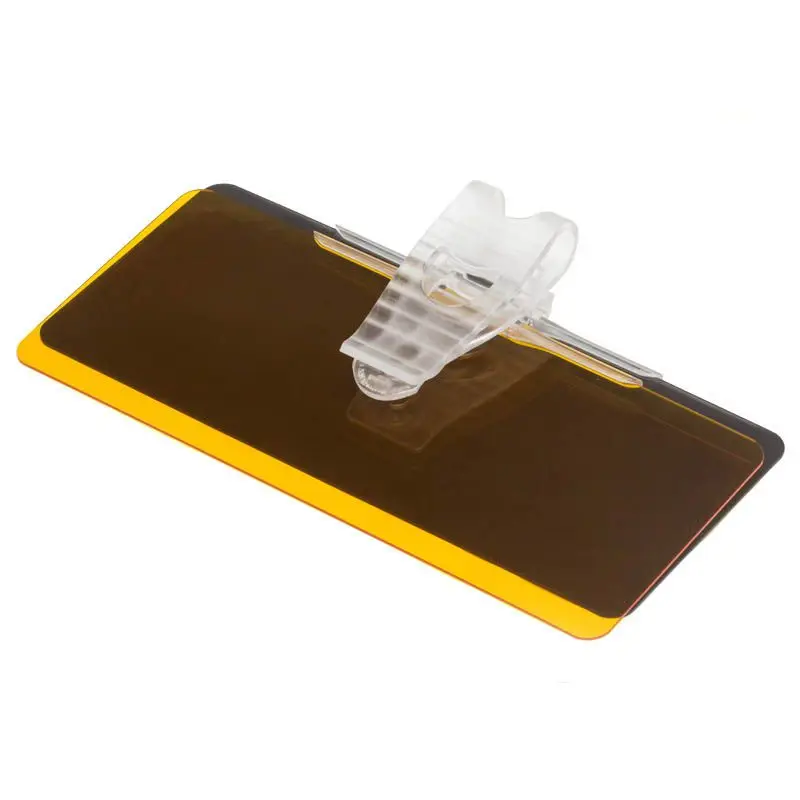 New Hot Car Sunshade Day Night Sun Visor Mirror Anti-Dazzle Clip-On Shield