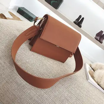 

New Handbag Shoulder Bag File Holder Cross-Body Bag Stylish Retro Square Sling Bag