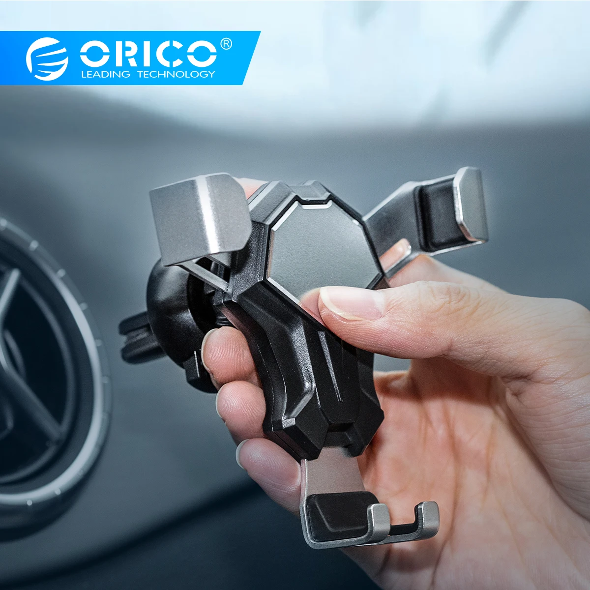  ORICO Schwerkraft Auto Handy Halter Für Smartphone Air Vent Halterung Clip Auto Telefon Ständer Sup
