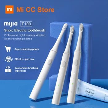 

Original Xiaomi Mijia T100 Sonic Electric Toothbrush Vibration Waterproof 2 Speed Smart Electric Toothbrush Whitening Oral Care