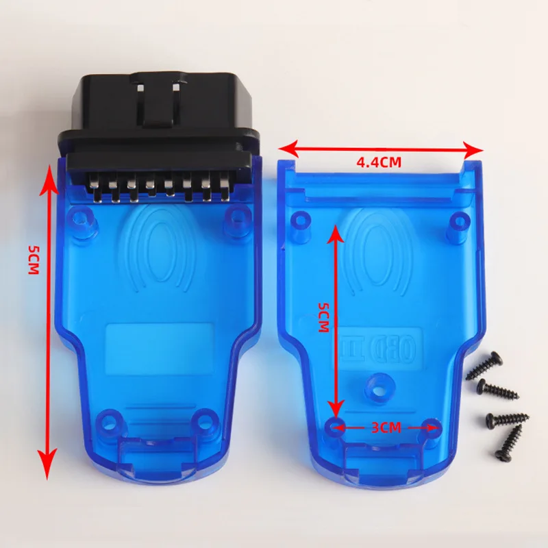 5 шт. OBD2 16Pin Мужской разъем адаптера OBD OBDII EOBD (система бортовой диагностики J1962M