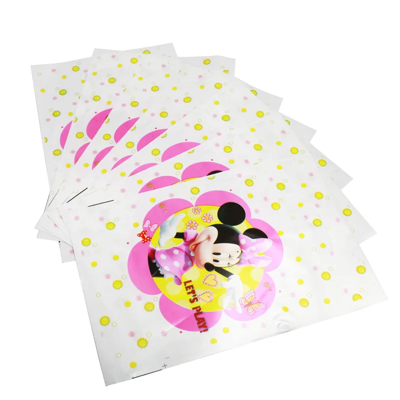 Gift bag 20pcs Минни Маус шарики для День Рождения вечерние украшения для детей подарок одноразовые наборы посуды на день рождения - Цвет: Gift bag 20pcs