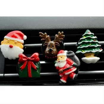 

Christmas Stocking Automobiles Car Ornament Air Conditioner Outlet Clip Car Air Outlet Air Freshener Perfume