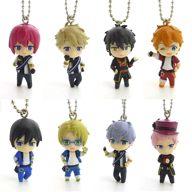 Мини-кулон в виде звезд игрушки Tsukinaga Leo Hidaka Hokuto Narukami Arashi миниатюрная фигурка