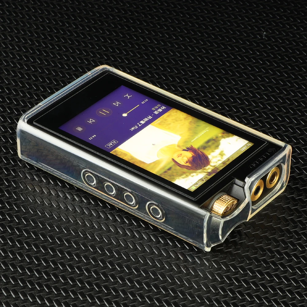 Clear Crystal TPU Protective Case Cover for Lotoo Paw Gold Touch Shell Skin Music Player Case