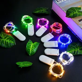 

2032 Button Battery LED Light String Box String Light Flower Cake Christmas Decoration Lantern
