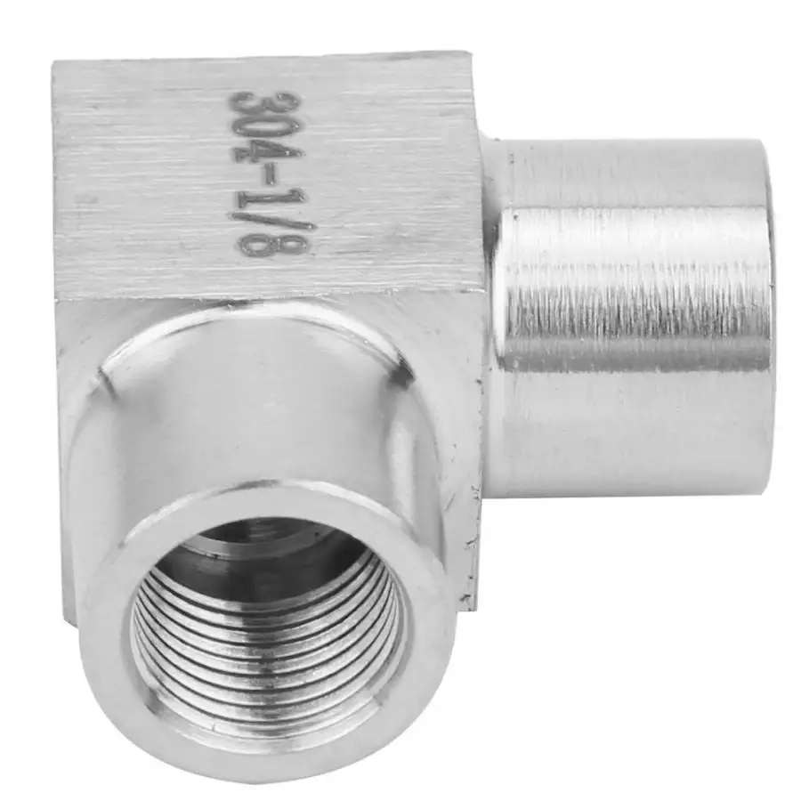 BSPP двойной женский резьбовой коленчатый соединитель адаптер для подключения