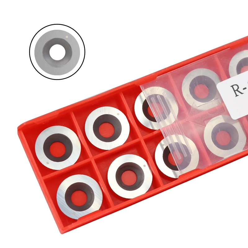 Taglierina per inserti in metallo duro tondo XCAN 16mm 16x3-30 gradi R8 per utensili per tornio per tornitura del legno Finisher - immagine 2
