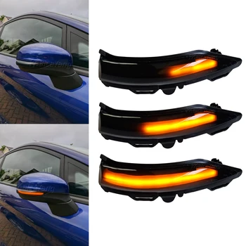 

Side Wing Rearview Mirror Dynamic Indicator Blinker Flasher LED Turn Signal Repeater Light For Ford Fiesta ST Line MK8 2018 2019