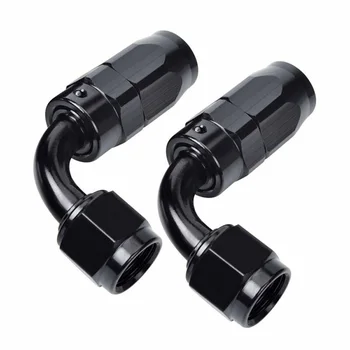 

Braided 3/8 Fuel Line 6AN Adapter Oil/Gas/Fuel Hose End Reusable Fitting Separator Clamp Full Kit Car Accessories