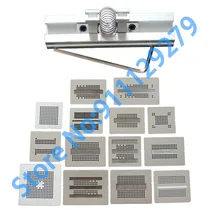 15 pçs/lote Conjunto Completo Kit BGA Stencil Reballing Dedicar Para DDR DDR2 DDR2-2 DDR2-3 DDR3-2 DDR3-3 DDR5 DDR7