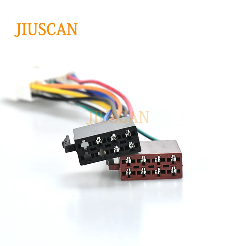 JIUSCAN 12-012 ISO Радио адаптер для HONDA& ACURA& SUZUKI провода жгуты проводов разъем свинцовый ткацкий станок кабель штекер Адаптер Стере