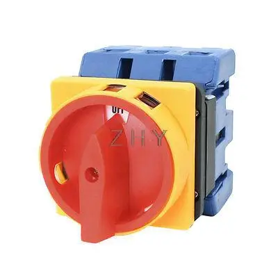 Ui 660V Ith 80A ВКЛ/ВЫКЛ 2 положения универсальный поворотный кулачковый переключатель переключения