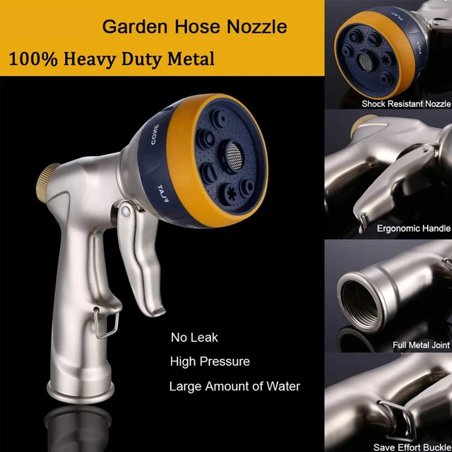 Új Nagynyomású Alátét, Állítható Permetezési Pisztoly, Sprinkler, Kerti Kiegészítők, Tisztítószerszámok, Fúvóka, Nagy Promóció - Image 5