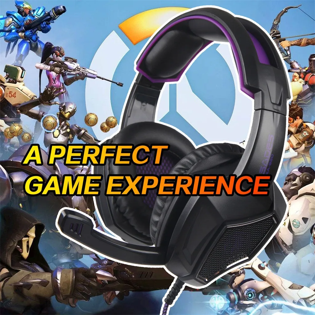 SADES SA920 Wired Gaming 3.5 Headphones With Microphone Earphone Headset For PS4