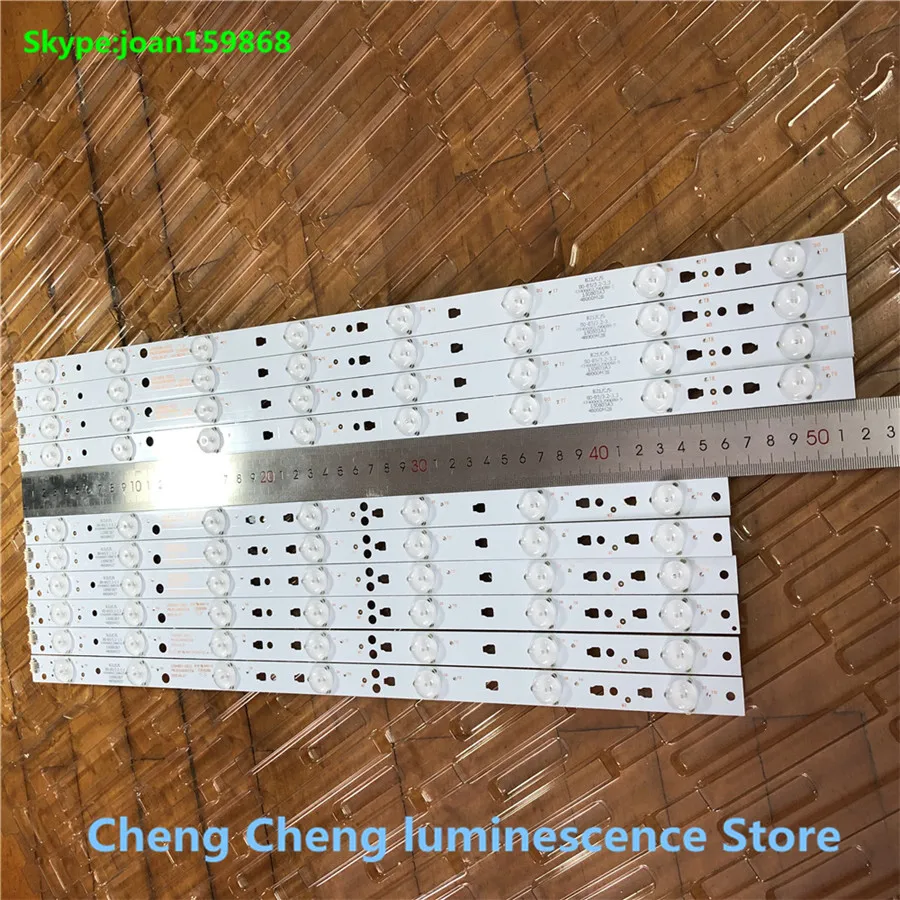 Подсветка ЖК-экрана для Haier LE48F3000W 40 шт./лот LED48D7-ZC14-01 LED48D8-ZC14-01 30348008201 30348007201 | Лампы и