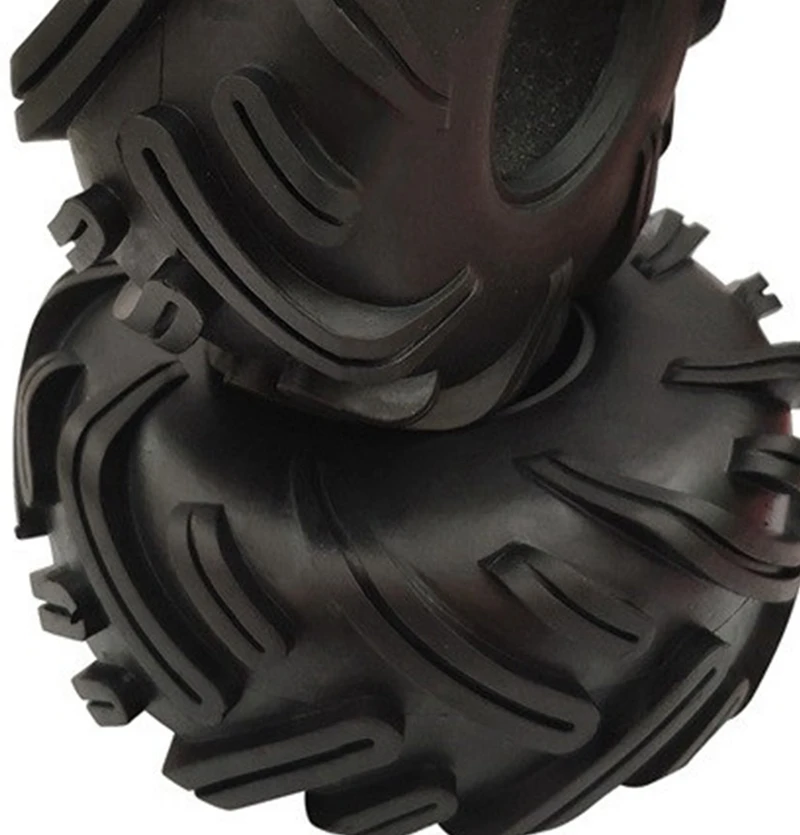 4PCS RC Rock Crawler 2.2 inch Tires Soft 140mm Tyre With Foams for Axial Wraith RR10 SCX10 Jeep Wrangler TRX-4 TRX4 2.2 WHEEL