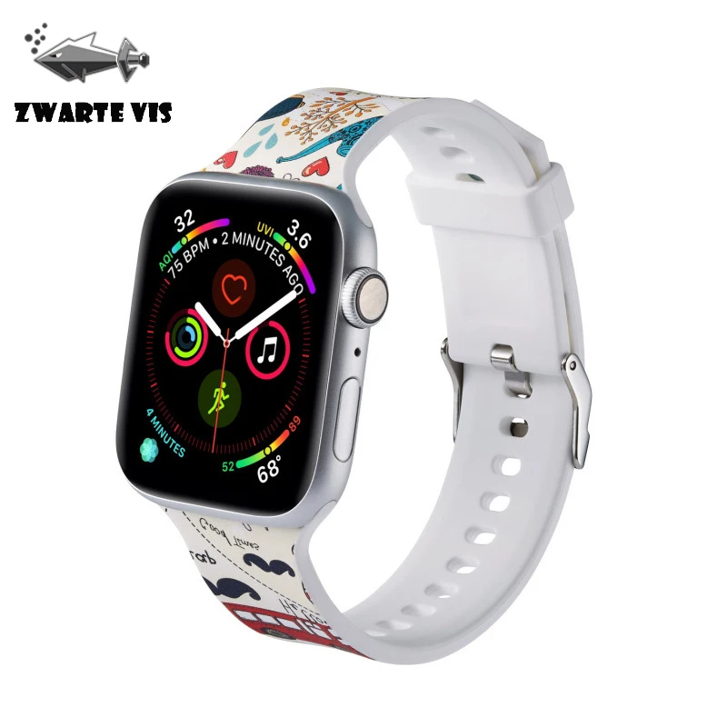 Для Apple Smartwatch, ремешок для мужчин, 38 мм, 40 мм, 42 мм, 44 мм, силиконовый, для Apple Iwatch, 4, 3, 2, 1, спортивный, для улицы, для Apple Watch, кабель для женщин