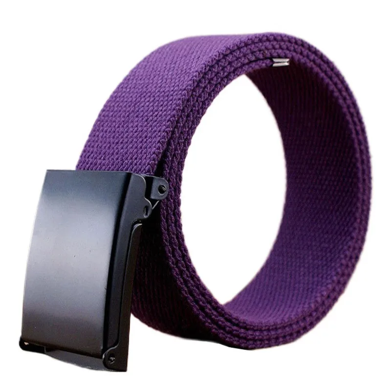 19 Colors Canvas Belt Men Women Universal 100cm-175cm
