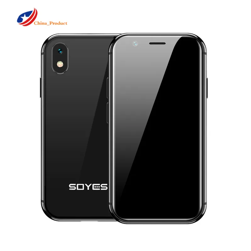 Mini Android Smartphone SOYES XS 3'' 3GB+32GB Face Recognion 1580mAh 4G Wifi Cute Backup Cellphones Gifts for Girlfriend Child