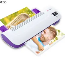 Free Shipping LIZENGTEC Sell Professional Office Hot and Cold Fast Warm-Up Roll Laminator Machine for A4 Paper Document Photo