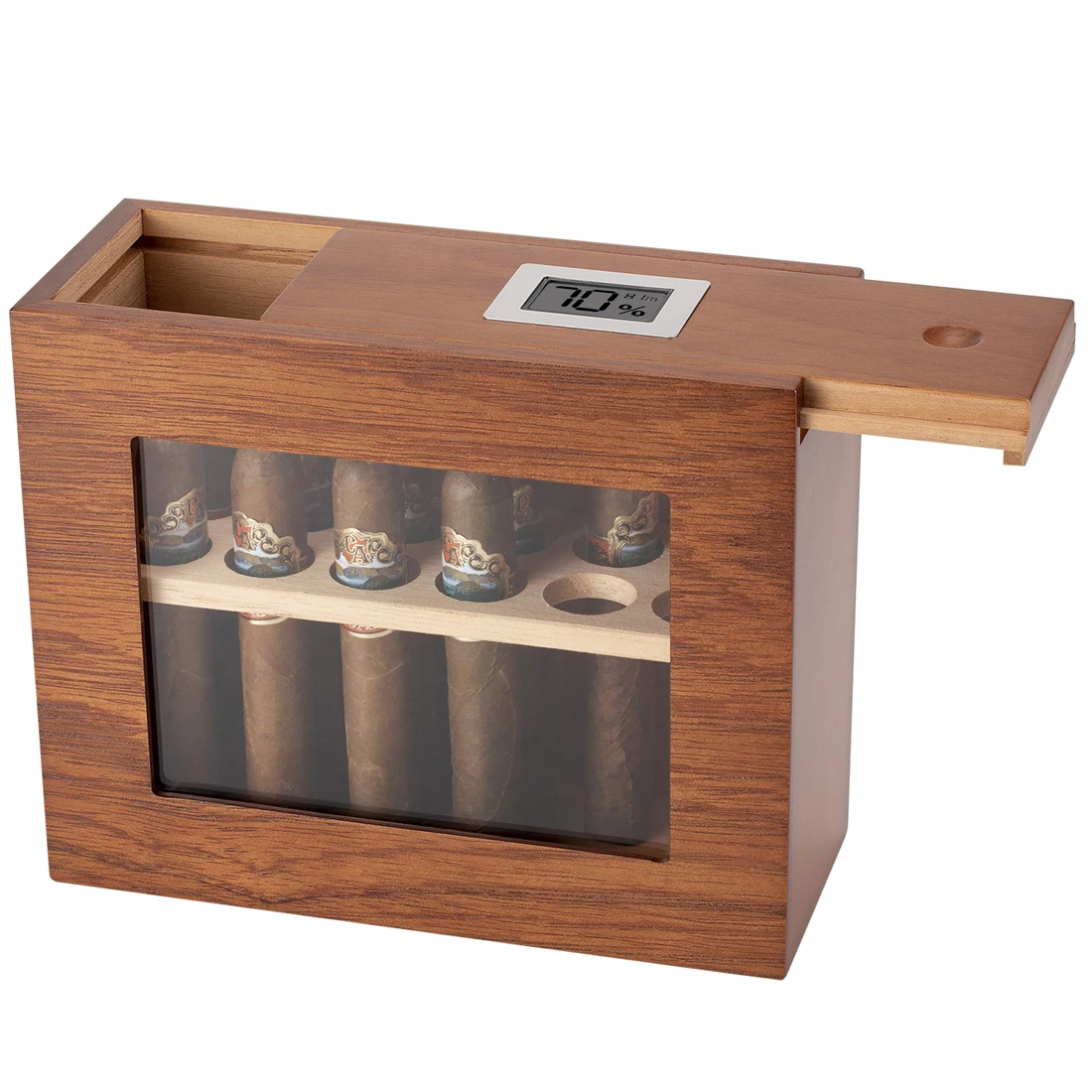 Caixa de madeira nova humidor para charuto