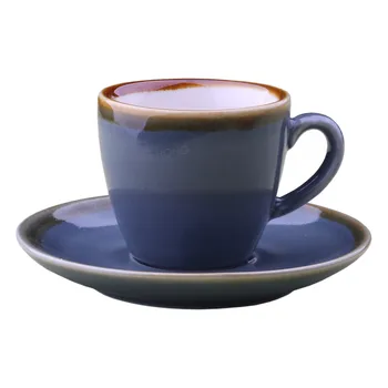 

1pc Espresso Coffee Cup and Saucer,Cappuccino Latte Coffee Mocha Tea Cups Mugs