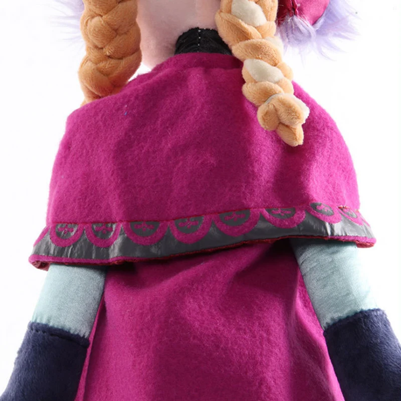 Disney 50cm Princess Frozen Elsa Anna Plush Doll Snow Queen Princess Elsa  Anna Soft Stuffed Toys