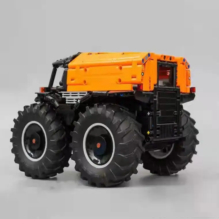 MOC Technic автомобили ATV автомобиль RC двигатель мощность функция MOC-10677 строительный блок кирпичи игрушки ребенок день рождения рождественские подарки