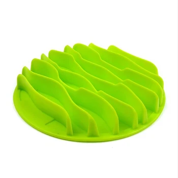 

Creative Pet Slow Food Bowl Cat Wave Fun Dish Bowl Portable Household Pet Dog Cat Feeding Bowl Pet Supplies