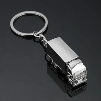 

Mini Simulation Van Truck Style Key Chain Metal Lorry Keyring Keyfob Car Pendant Key Ring