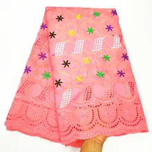 Швейцарская вуаль кружева в Швейцарии tissu dentell высокое качество кружева последние французские кружевные ткани мягкая ткань из Дубая 5 ярдов