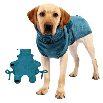 

Bathrobes For Small, Medium And Large Dogs, High-absorption Dog Swimsuits, Quick-drying Dog Bath Towels, Warm Dog Bathrobes