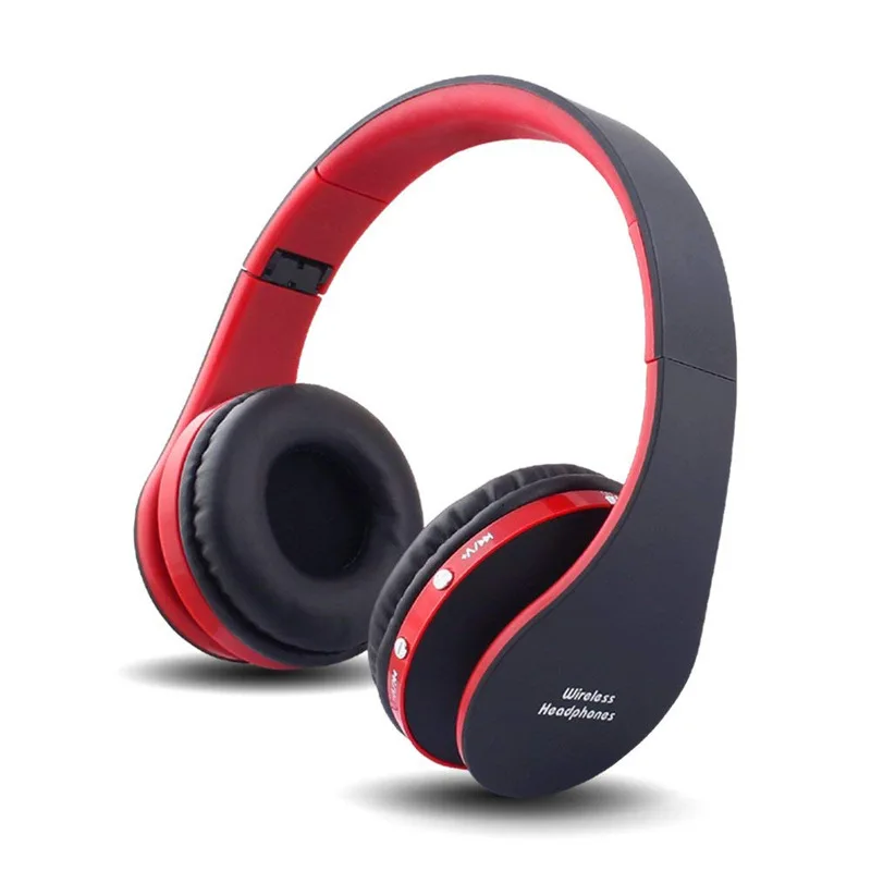 Wireless Wired Bluetooth Stereo Headphone Over Ear DSP Active Noise Cancelling Headset with Mic and Deep Bass for for iPhone PC