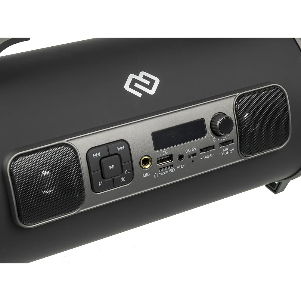 Колонка порт. Digma S-37 черный 30W 2.1 BT/USB 3600mAh(SP3730B