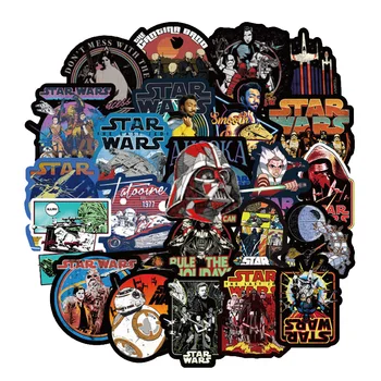 

100pcs Star Wars Graffiti Stickers For Luggage Laptop Decal Skateboard Sticker Moto Bicycle Car Guitar Fridge Sticker