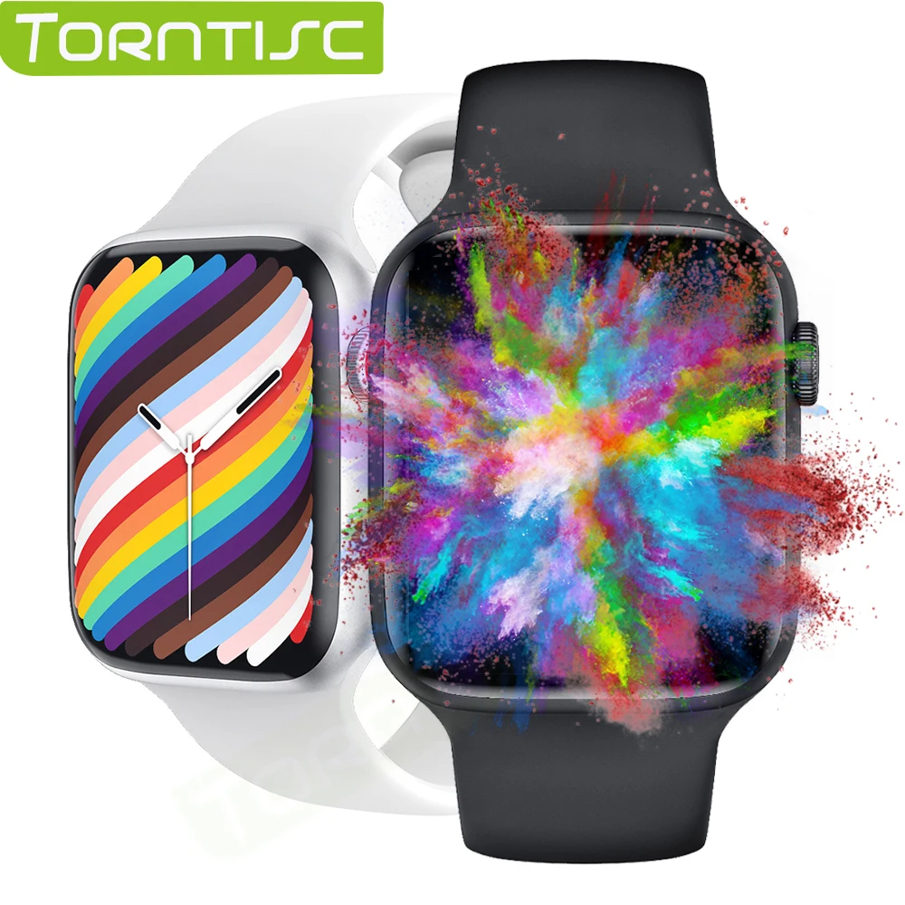 Torntisc IWO W37 Smart Watch Men Women Bluetooth Calls Customized Dials Full Screen PK IWO W46 W26 HW22 Pro Hw16 HW12 IWO 13 Pro