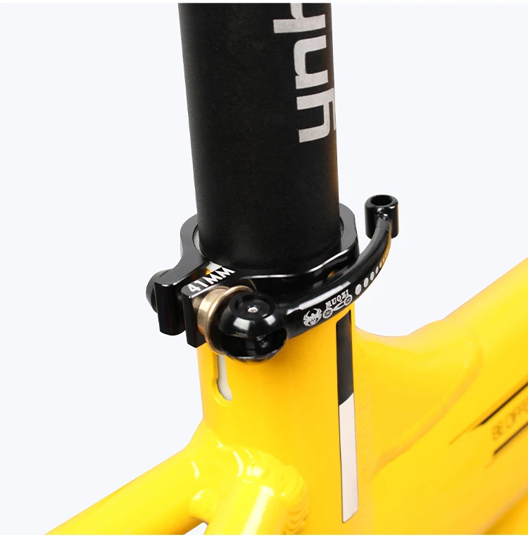 MUQZI 40MM 41MM Bike Seatpost Clamp Ultralight Aluminum Alloy Quick Release Seat Tube Clamp For Dahon Folding Bicycle MUQZI 40MM 41MM Bike Seatpost Clamp Ultralight Aluminum Alloy Quick Release Seat Tube Clamp For Dahon Folding Bicycle