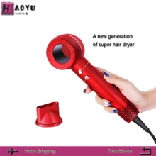 

Professional Hair Dryer Negative Ion Advanced Hair Dryer Hot and Cold Air Temperature Control Multi-Function Portable Salon