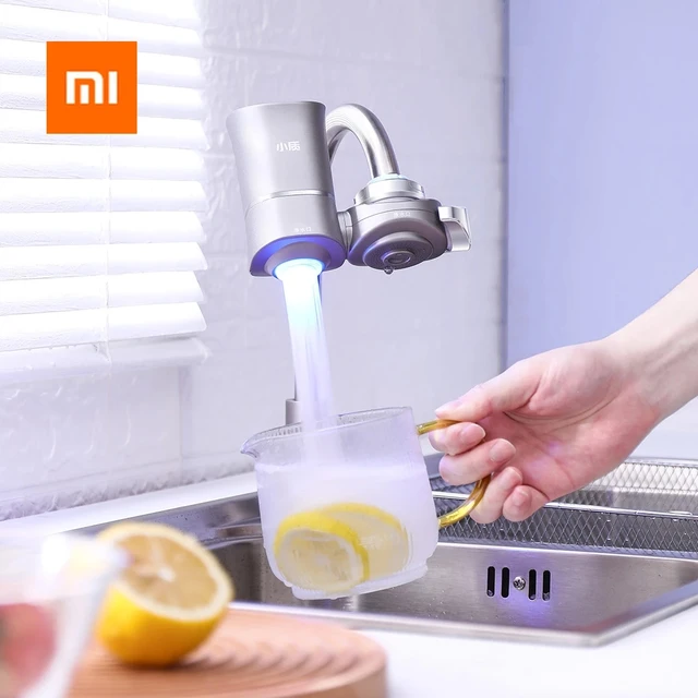 Xiaomi Mijia Xiaozhi Csaptelep-Tartó Szűrők Uv Sterilizálás Kihúzott Vízenergia 6 Szintű Szűrő Víztisztító Konyhához