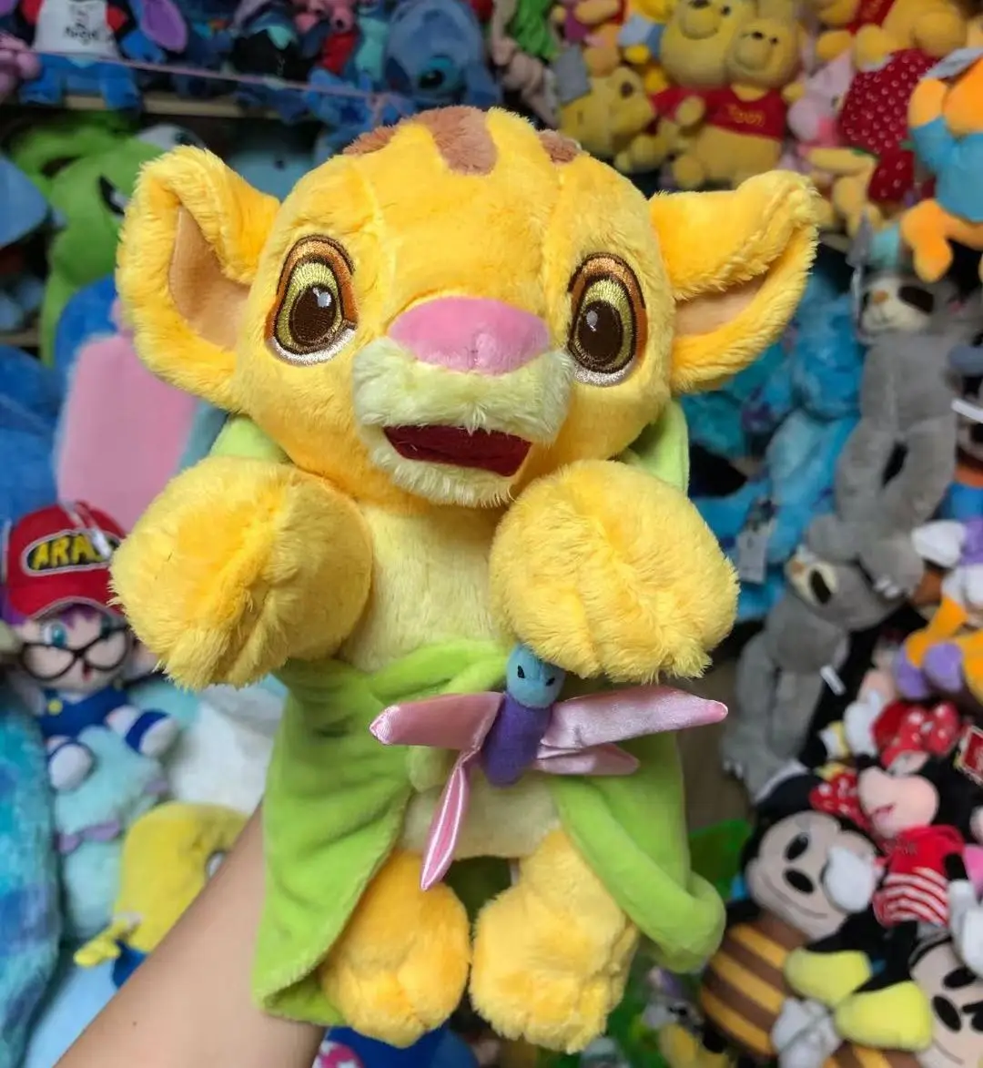 Король Лев маленький ребенок Simba плюшевая игрушка милая мягкая кукла подарок для