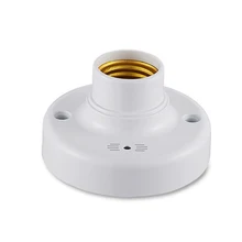 10A E27 Главная лампа база управления звуком гаража СВЕТОДИОДНЫЙ Датчик Безопасности Винт переключения коридора Авто задержка подставка для чайной свечи розетка