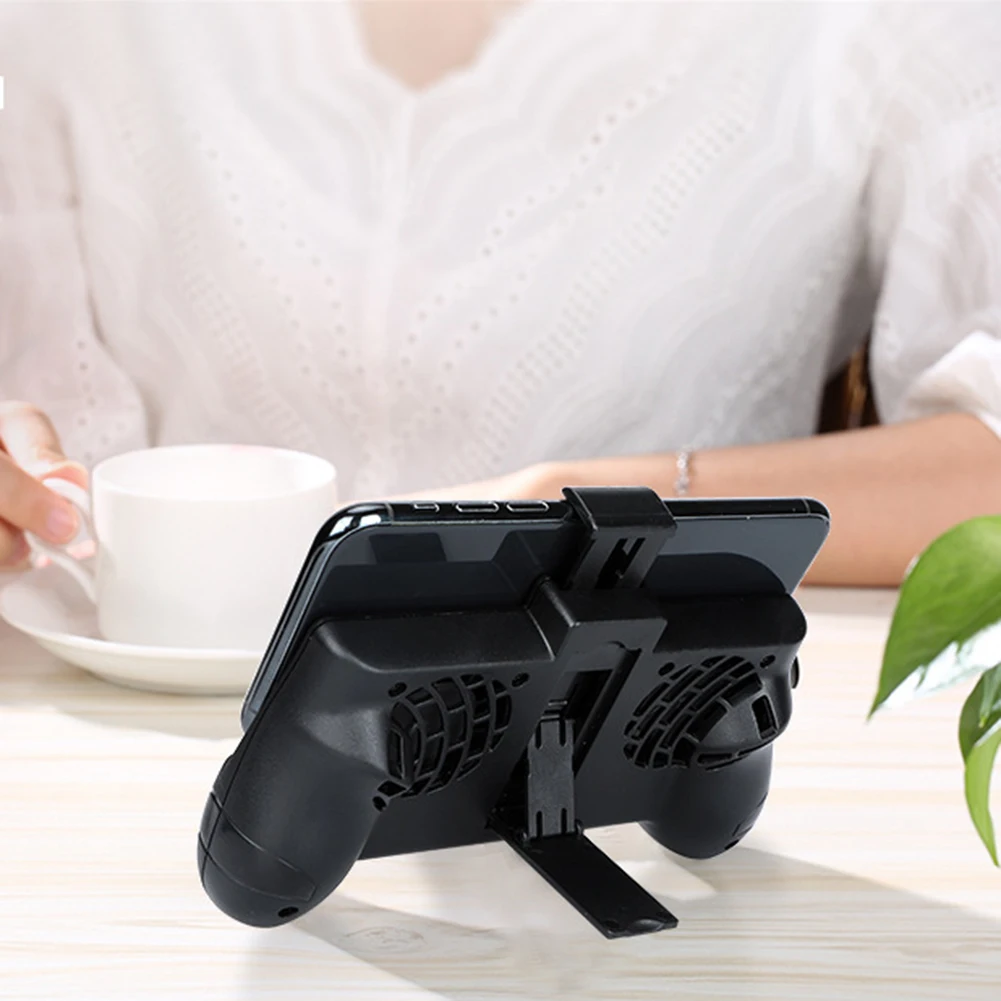 Handheld Game Controller Joystick Gamepad para Pubg Dual Cooling Fan Game Cooler para Telefones Acessórios para Jogos Grip - Image 5