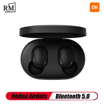 

Global version Xiaomi Redmi Airdots TWS bluetooth 5.0 Earphone DSP Noise Cancelling Auto Pairing Bilateral Call Stereo