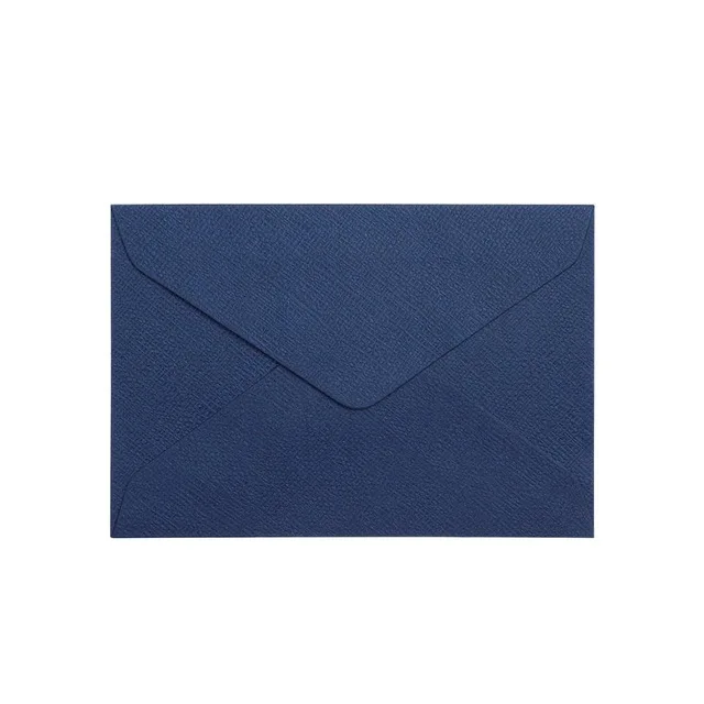 10 шт винтажный винный красный Простой Конверт для поздравительной открытки сплошной цвет пустой Высокое качество крафт-бумажная упаковка для свадебной вечеринки Пригласительные открытки - Цвет: Dark blue